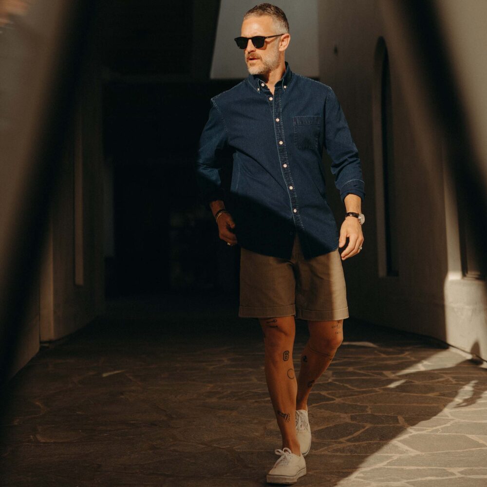 fit model in The Jack in Indigo Oxford