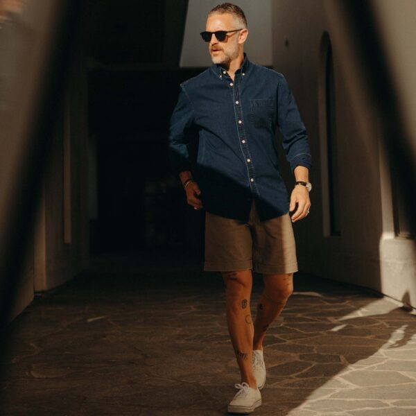 fit model in The Jack in Indigo Oxford
